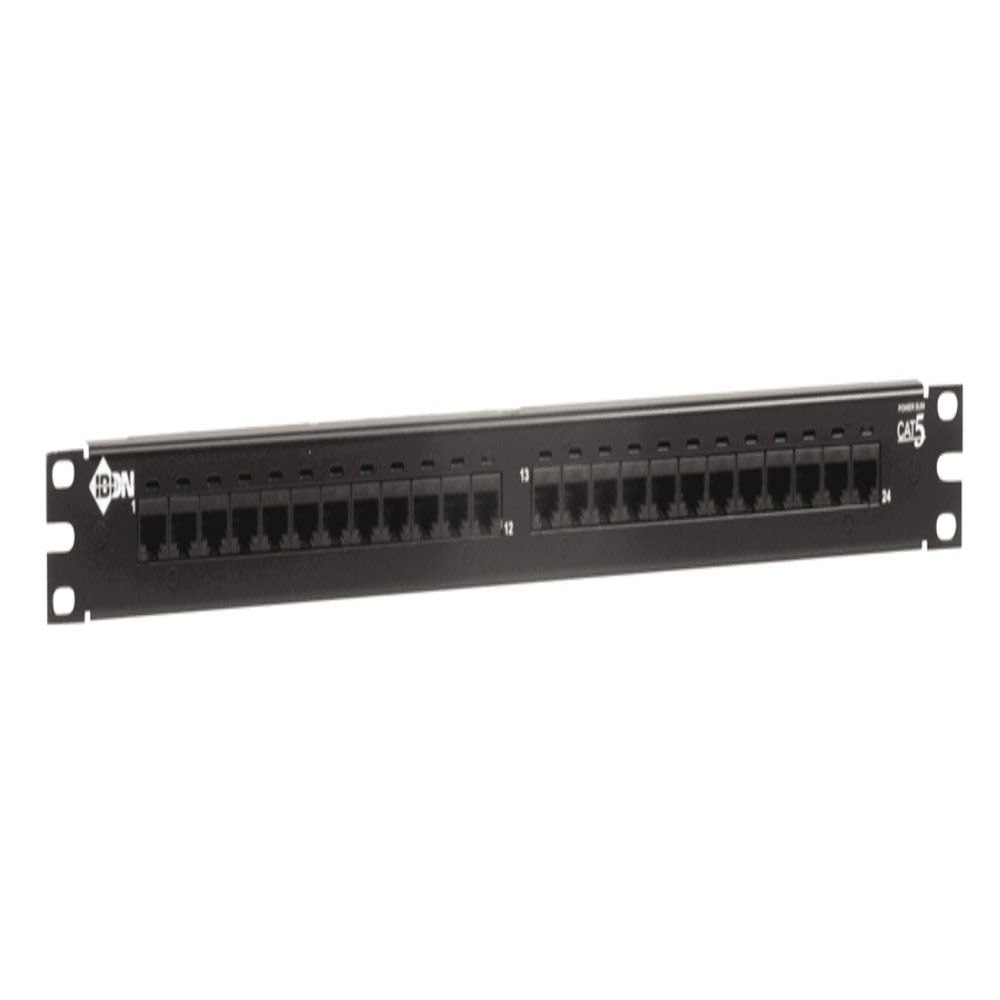 Belden / CDT - AX103260 - 24-port Panel Bix 8w8p T568a/b Cat5e Ps5e Hd Black 1u