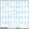 French Belgian Keyboard Decals ON Transparent Background with Blue, Orange, RED, White OR Yellow Lettering (14X14) (Blue) view 2