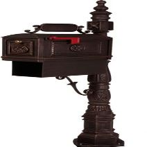 Better Box Mailboxes Decorative Residential Curbside Cast Aluminum Mailbox with Paper Box Bronze Authentic * Original * Exclusive