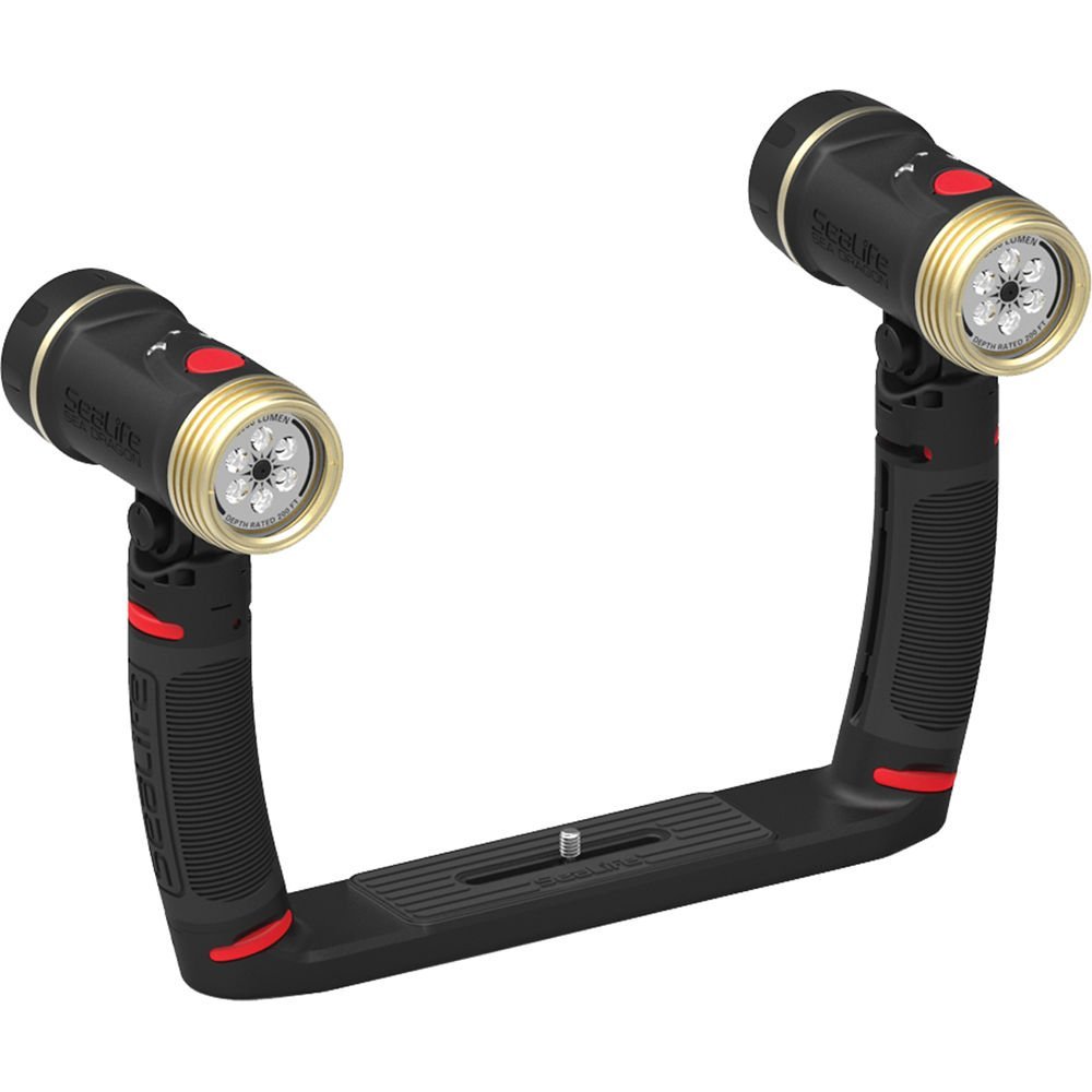 SeaLife SL987 Universal Underwater Photo/Video Sea Dragon Duo 2000 UW Lighting Set