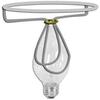 Upgradelights Wicker Chandelier Lamp Shade, Set of Six Shades, 5 Inch Retro Drum, Clips Onto Bulb. 5x5x4.5 view 3