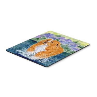 Caroline's Treasures SS8619MP "Nova Scotia Duck Toller Mouse Pad, Hot Pad or Trivet" for Home Office Gaming Working Computers Laptop Mouse Mat,Washable Large Mousepad