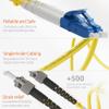 BEYONDTECH 3m (9.84ft) LC to ST Fiber Patch Cable  UPC Single-Mode Duplex Fiber Optic Cable  9/125m core, Compatible with OS1 & OS2  LSZH PUREOptics Series view 4