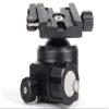 SUNWAYFOTO XB-44DL Tripod Ball Head w Arca Compatible Duo Lever Screw Clamp Low Profile view 3