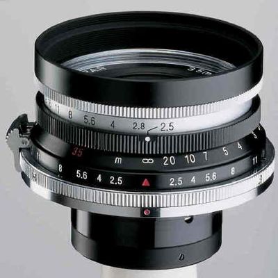 Cosina 50mm f2.5 Skopar Chrome S (Nik Rangefinder)