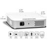 Artograph Smart HD Digital Art Projector with Focus Grid, Remote, Wi Fi and Case, Flare 500, White  Portable Mini Projector Screen System for Artists view 3