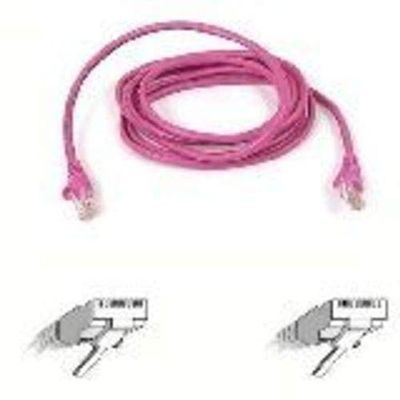 Belkin Patch Cablecast for Omni View, Pink (A3L791-02-PNK)