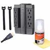 Alphaline TV Accessory Kit - HDMI Cables, Surge Protector, Cleaning Kit view 1