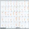 Kurdish Keyboard Decals ON Transparent Background with Blue, Orange, RED, White OR Yellow Lettering (14X14) (Orange) view 2