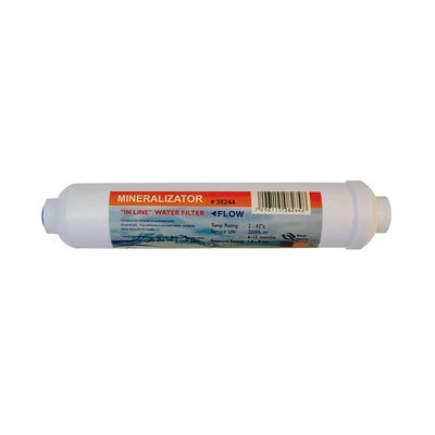 Upgrade RO Reverse Osmosis with 58 Minerals inline filter/Re-Mineralization
