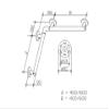 KEUCO Handlauf Plan Care 34911 fr DU und BW silber eloxiert 400/40cm 34911174400 view 2