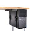 Penn Elcom Under-Desk Computer Mount, Adjustable with Slide-Out Access, 71 Inches - PC Tower Holder view 2