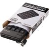 Elecom TK-TCM012BK/RS Numeric Keypad, Wired, Membrane, M Size, USB Port, RoHS Compliant, Black view 2