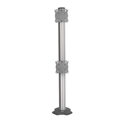 Chief Dual (1X2) Grommet Hardware Mount Silver (K3G120S)
