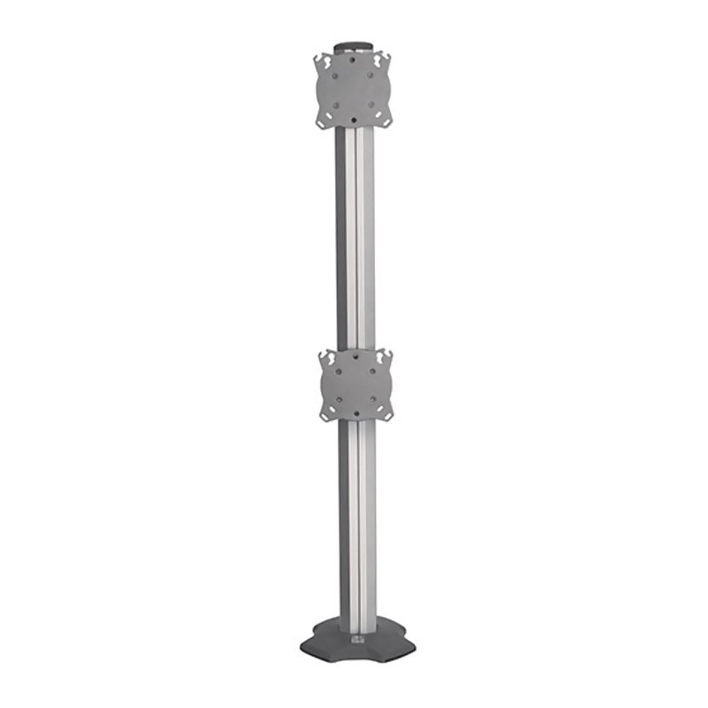 Chief Dual (1X2) Grommet Hardware Mount Silver (K3G120S)