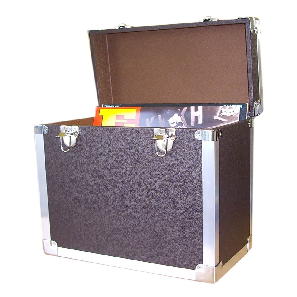 Steepletone Portable LP Carry Case for Record - Black