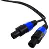 HQRP 6ft Speakon to Speakon (M/M) Cable Compatible with Markbass Little Mark 250 / R500 Bass Amp Head ; MUSYSIC MU-8000 / SYS-2000 / SYS-4500 ; Peavey PV900 Power Amplifier Amp view 4
