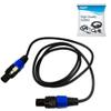 HQRP 6ft Speakon to Speakon (M/M) Cable for Pyle-Pro PTA1000 / PDG5000 / PEA4000 / PEA6000 / PQA2100 / PQA3100 / PQA4100 / PQA5100 / PSA2000 / PT5800 / PT6800 / PTA1200 Power Amplifier Amp view 1