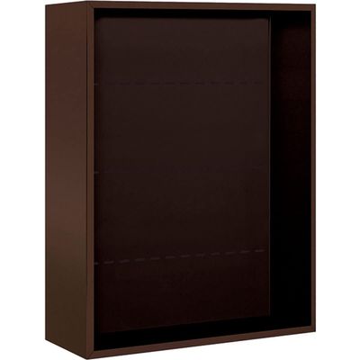Salsbury Industries 3810D-BRZ Surface Mounted Enclosure for 3710 Double Column, Bronze