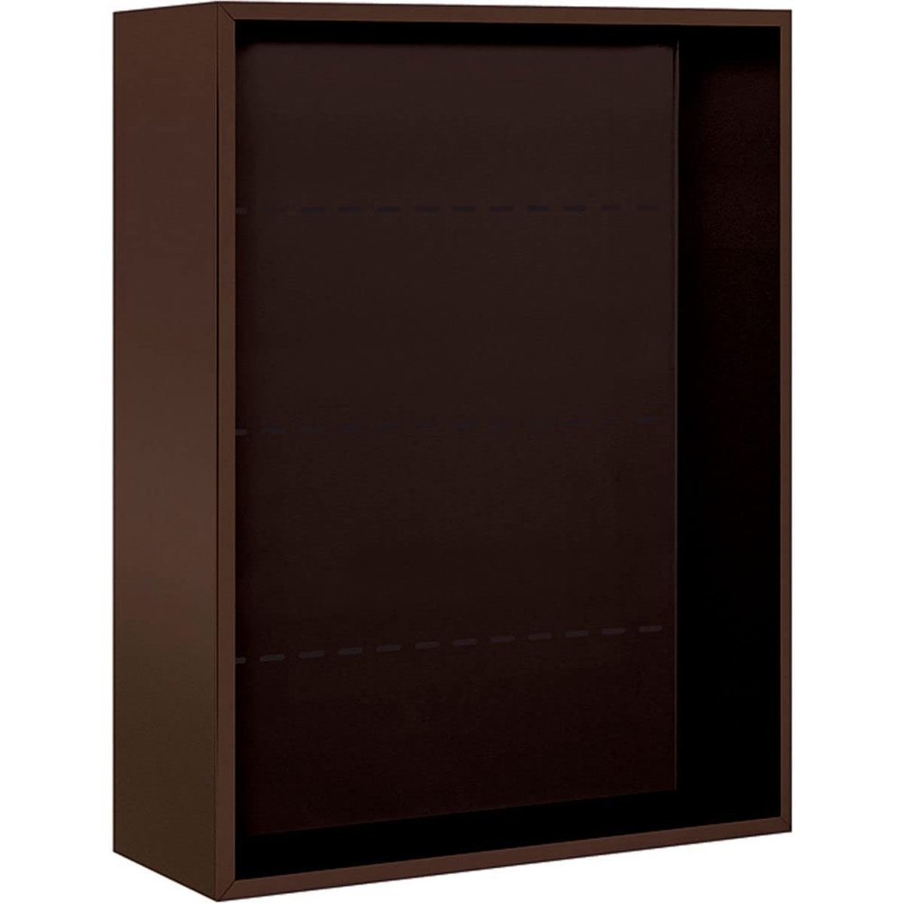 Salsbury Industries 3810D-BRZ Surface Mounted Enclosure for 3710 Double Column, Bronze