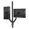 Chief Manufacturing K1 Pole MNT Dual Disp Dual 2l Arms Black K1P220B view 1