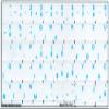 Slovak Keyboard Decals ON Transparent Background with Blue, Orange, RED, White OR Yellow Lettering (14X14) (Blue) view 2