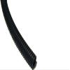 1/4" X 100 ft Split Wire Loom Flex-Guard Convoluted Tubing Protective Split Cable Sleeves for Automotive Home Industrial Electrical Wires Chemical Resistant Cable Conduit Black view 2