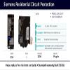 SIEMENS QA115AFC 15-Amp Single Pole 120-volt Plug-On Combination AFCI Breaker, Black view 3