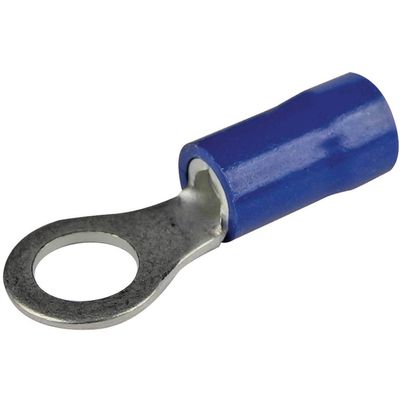 Seachoice 50  60731 Connector Ring Vinyl, Yellow, 9.5 mm, 3.31  5.26 mm2, 100 Units