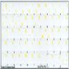Turkish Keyboard Decals ON Transparent Background with Blue, Orange, RED, White OR Yellow Lettering (14X14) (Yellow) view 2