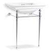 Kohler 29999-4-95 Memoirs Stately 24" Console Table Bathroom Sink Basin with 4" Center Set Faucet Holes view 2
