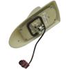 22765860 22765859 Antenna Base-1 Wire w/Silver Shark Fin 2013-14 Cadillac ATS view 2