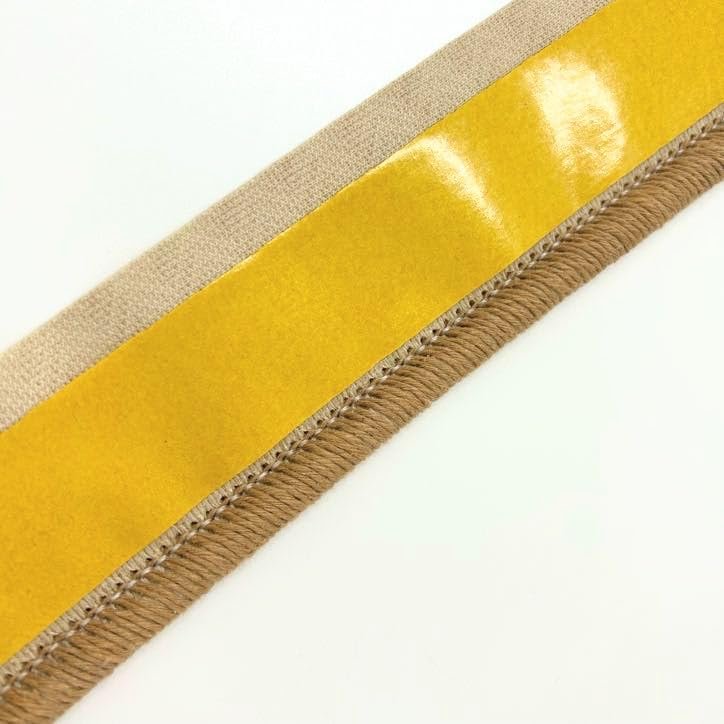 Instabind Carpet Binding - Cotton Serge Style, DIY Carpet & Rug Binding for Finishing Edge, Ideal for Area Rugs for Finishing Edge - Durable Hold - 54 ft Rolls - Buckskin