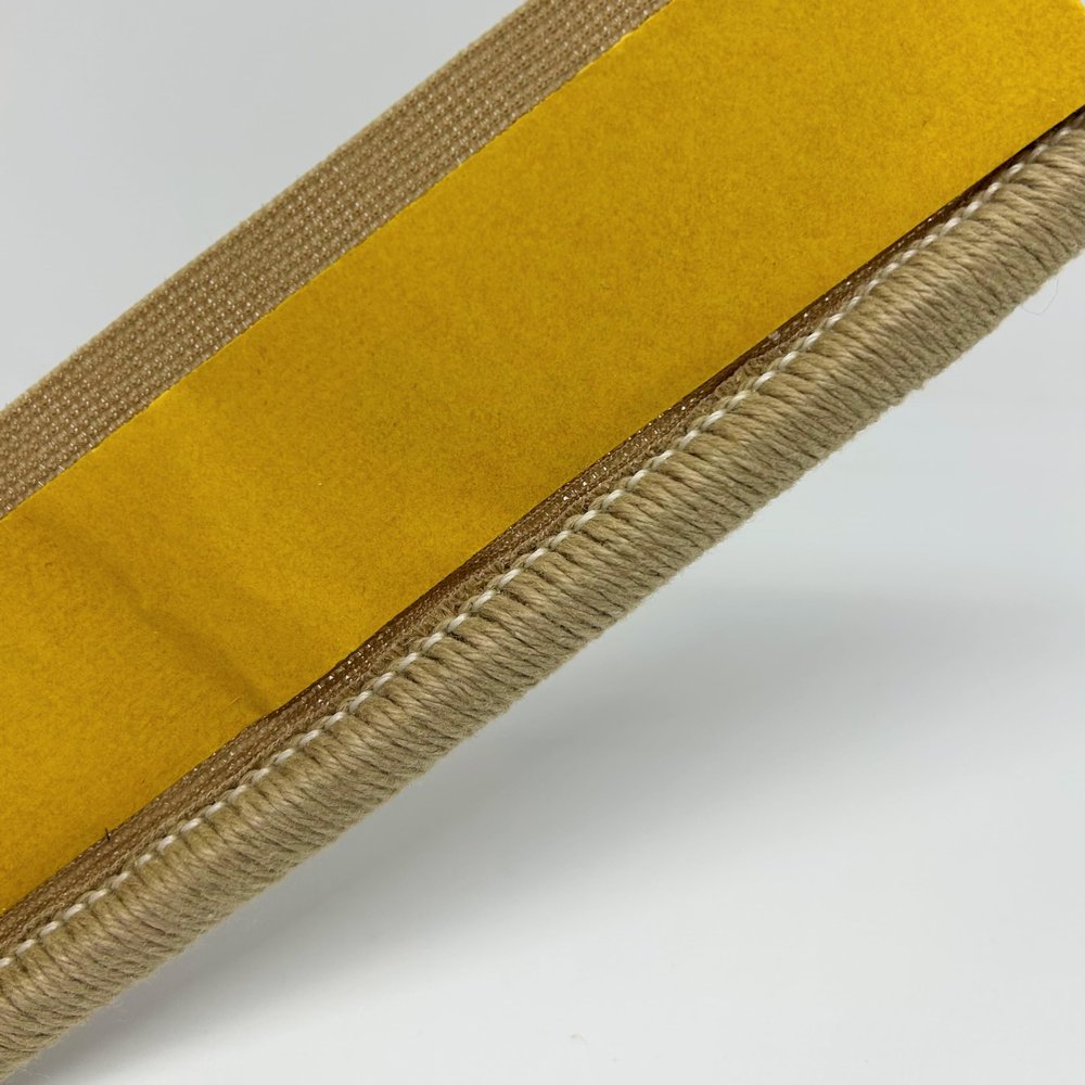 Instabind Carpet Binding - Cotton Serge Style, DIY Carpet & Rug Binding for Finishing Edge, Ideal for Area Rugs for Finishing Edge - Durable Hold - 54 ft Rolls - Desert