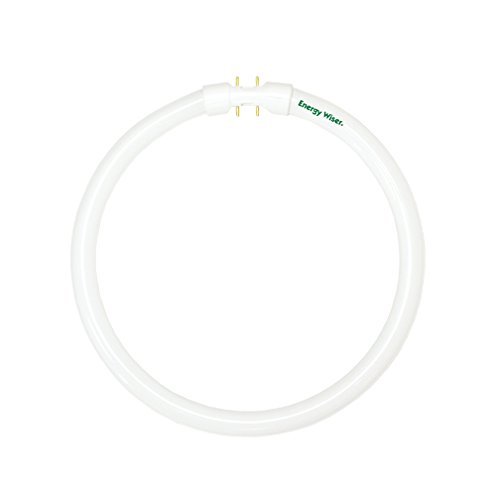 10 Pack 22 Watt 9" T5 2GX13 3000K 10000 Hour Circular Fluorescent Lightbulb