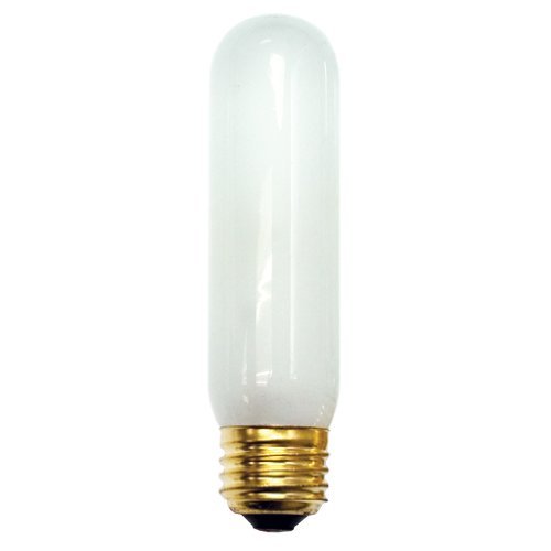 Bulbrite 25 Pack 25 Watt T10 Tubular Medium Base 130 Volt 2500 Hour Frost Lightbulb
