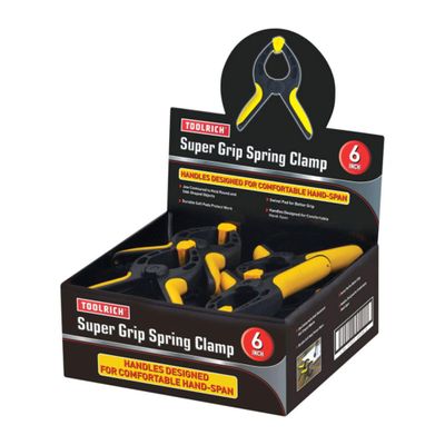 Toolrich 2220918 Super Grip Clamp, 6"