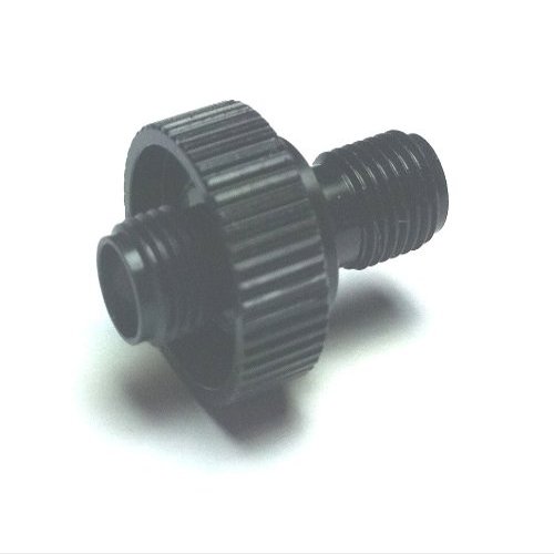 Pack of 5 SMA Female Jack to SMA Female Jack RF Coax Adapter Black Chrome for Radio