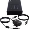 Apricorn 6TB Aegis Padlock DT 256-Bit Encryption USB 3 Hard Drive (ADT-3PL256-6000) view 4