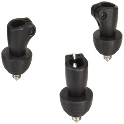 Manfrotto Spiked Feet for Tripods, Schwarz, Stabilizes on Soft Surfaces