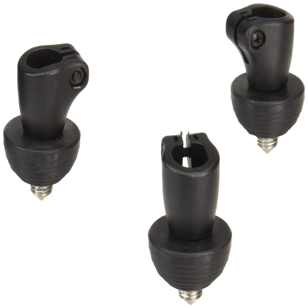 Manfrotto Spiked Feet for Tripods, Schwarz, Stabilizes on Soft Surfaces