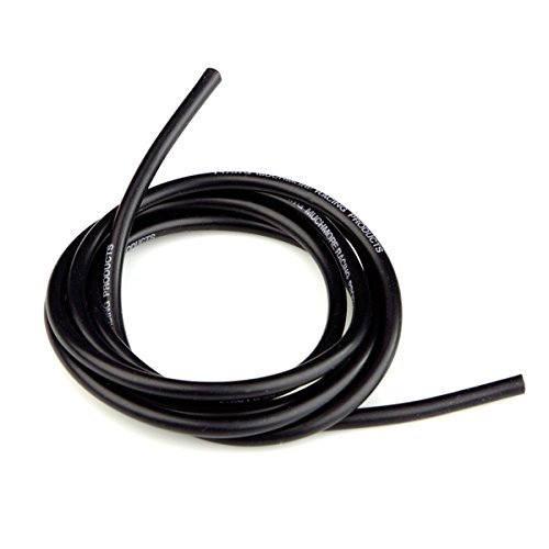 Much-More Super Flexible High Current Silicon Wire 14 AWG Black 100cm