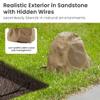 12R4S Outdoor Sandstone Rock 12 Speaker Set for Yard Patio Pool Spa view 2