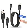 T POWER 6 6 ft Long Charge Cable for Barnes & Noble eReader Nook AT&T LG Calisto Incite Arena Nitro Quantum Thrive Motorola Atrix Nokia Lumia Pantech Breeze III Crossover ZTE view 1