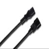Hosa PWL-403 Power Extension Cord, IEC C14 to IEC C13, 3 Feet view 2