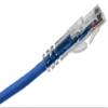 Patch Cord,Cat 5e,Clear Boot,Blue,3.0ft. view 1