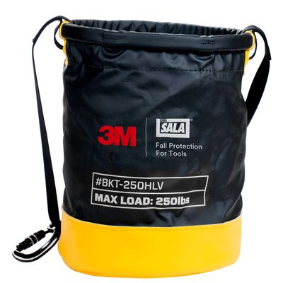 3M DBI-SALA Safe Bucket 250 lb. Load Rated Drawstring Vinyl 1500139, 1 EA