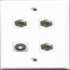 RiteAV - 3 Port Coax Cable TV- F-Type and 1 Port BNC Wall Plate view 1