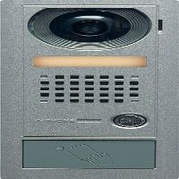 Aiphone Corporation AX-DV-P Card Access Video Door Station for AX Series, Aluminum Die Cast, 3-15/16" x 9-5/8"