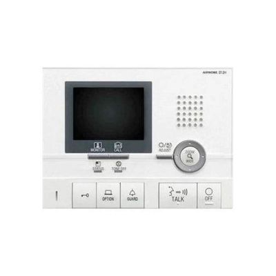 Aiphone Corporation GT-2H Hands-Free Video Tenant Sub Master Station for GT Series, Multi-Tenant Intercom, ABS Plastic Construction, 5-1/2" x 7-1/2" x 1-1/4", White